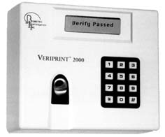 Фото 2. Система Veriprint 2000 позволяет контролировать доступ в помещения.